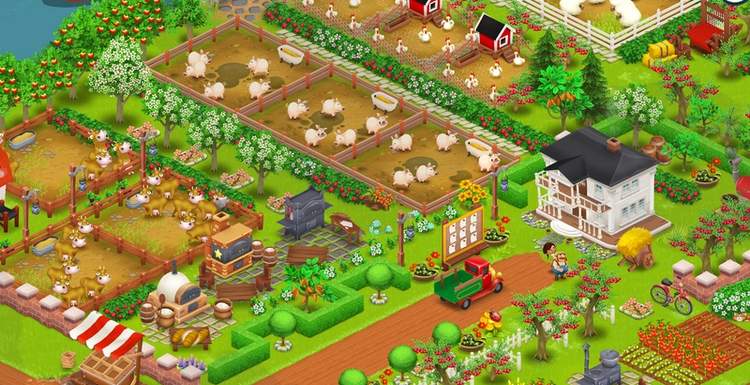 Красивые фермы в hay day